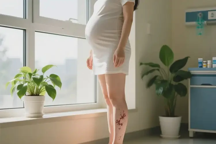 孕婦小腿上容易長濕疹可以治好嗎(圖1)