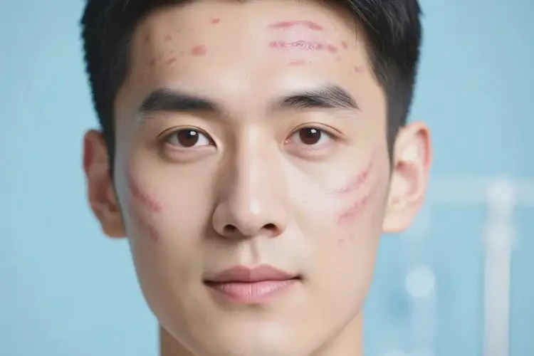 男性面部偶爾長(zhǎng)濕疹可以治好嗎(圖1)