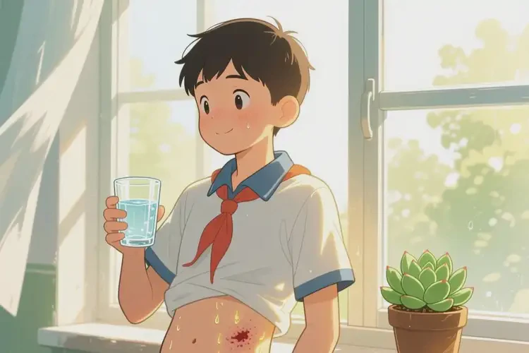 中學生肚子偶爾起濕疹可以治好嗎(圖2)