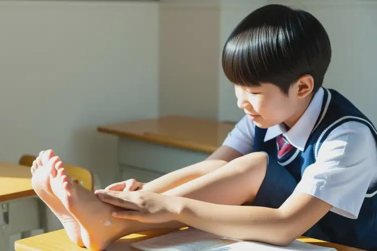 中學(xué)生腳上起濕疹可以治好嗎(圖4)