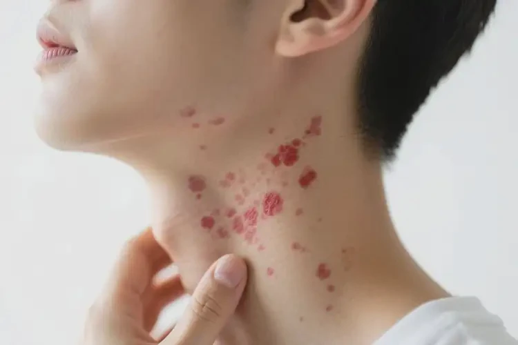 青年人脖子上出濕疹可以治好嗎(圖4)