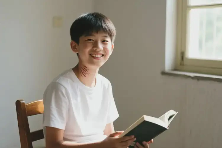 青少年脖子上有濕疹可以治好嗎(圖2)