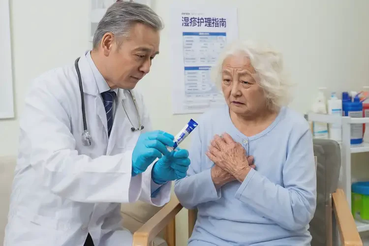 高龄老人脖子上经常长湿疹可不可以彻底自愈(图3)