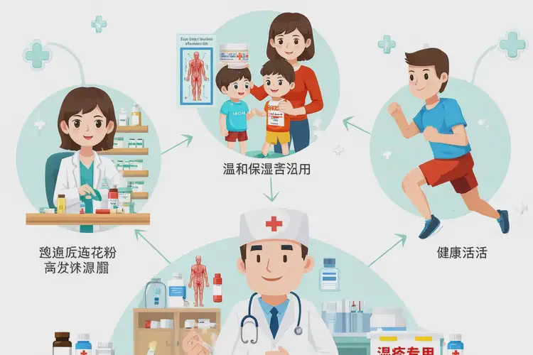 青年人四肢偶尔起湿疹可不可以彻底自愈(图1)