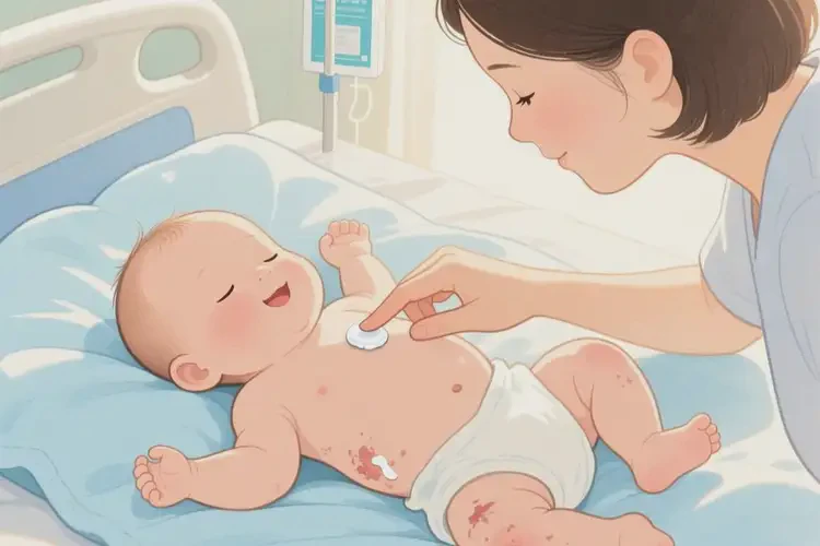 新生儿屁股容易长湿疹可以治好吗(图4)