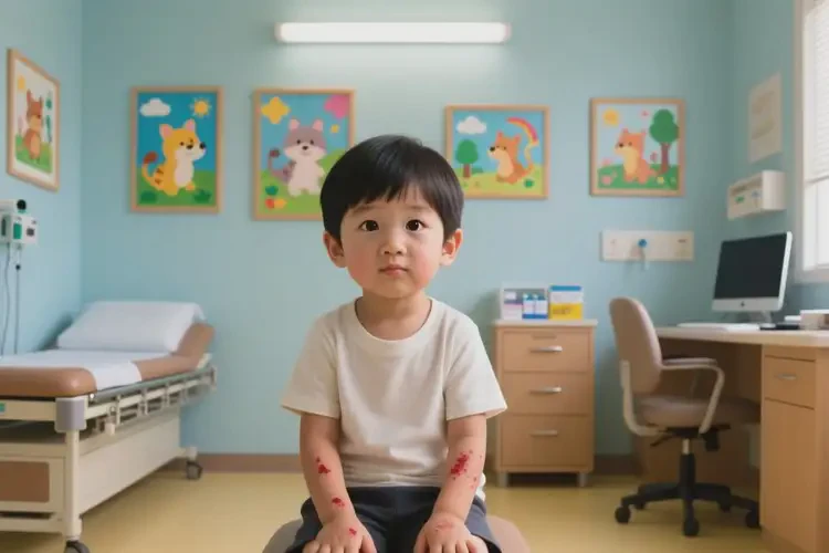 儿童手上起湿疹可以治好吗(图2)