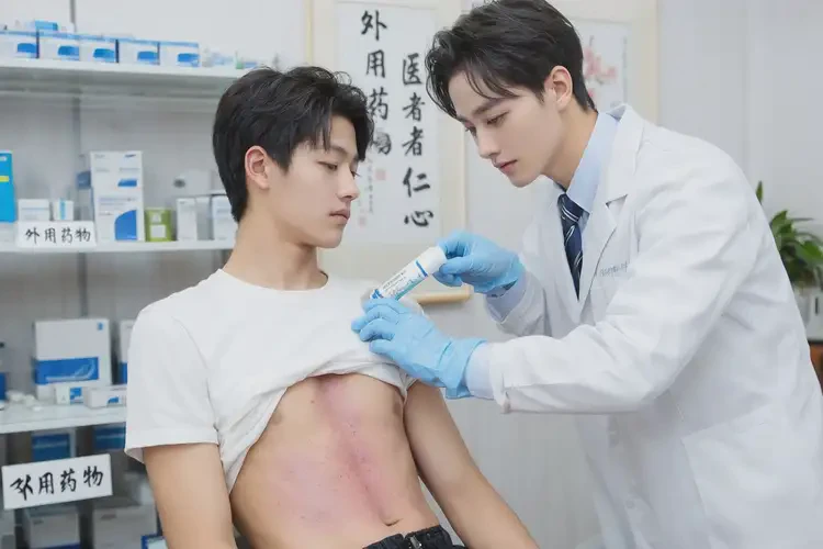 大學(xué)生肚子上出現(xiàn)濕疹可以治好嗎(圖3)