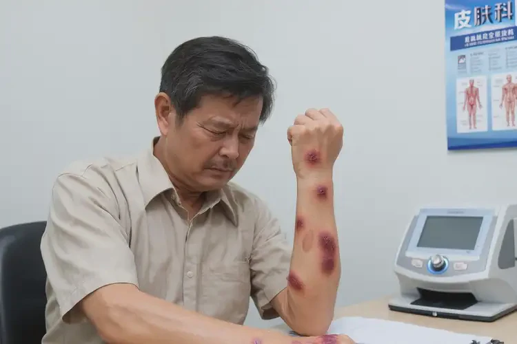 大學(xué)生手上偶爾長(zhǎng)濕疹可以治好嗎(圖4)