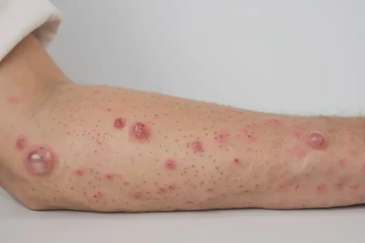 女人手臂上容易起濕疹可以治好嗎(圖4)