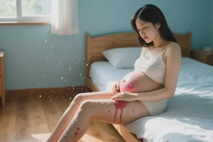 产妇大腿长湿疹可不可以彻底自愈(图4)