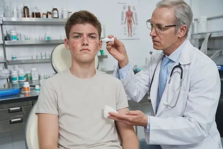 青少年面部经常起湿疹可以治好吗(图3)