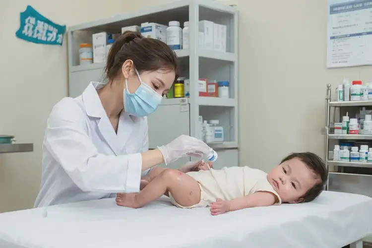 嬰幼兒小腿出現(xiàn)濕疹可以治好嗎(圖3)