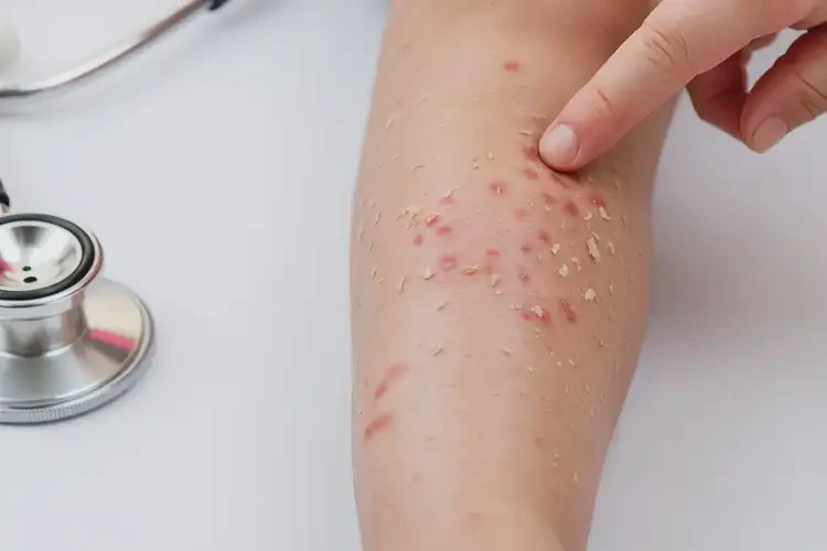 儿童小腿上经常长湿疹可以治好吗(图4)