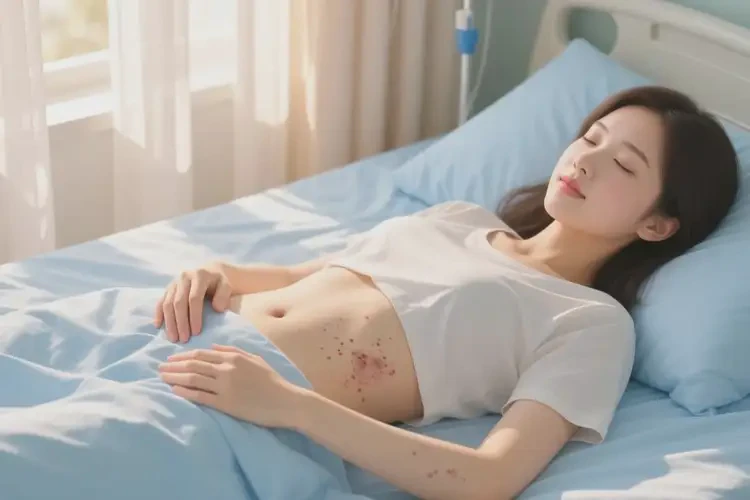 女人肚子經(jīng)常長濕疹可以治好嗎(圖4)