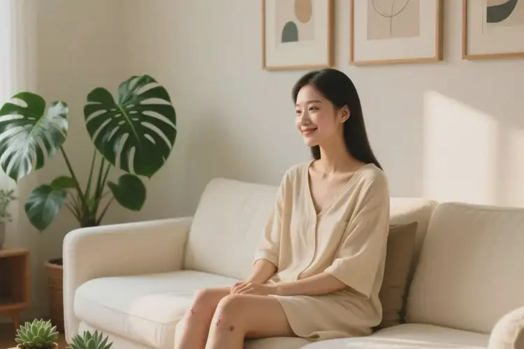 女人四肢偶尔长湿疹能不能彻底自愈(图1)