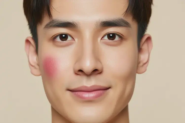 男人臉上出濕疹可以治好嗎(圖4)