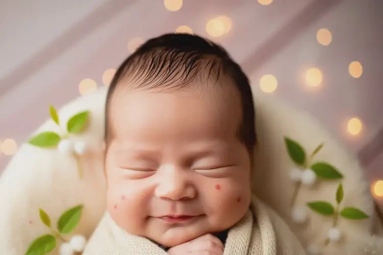 嬰兒臉上偶爾長(zhǎng)濕疹能治好嗎(圖4)