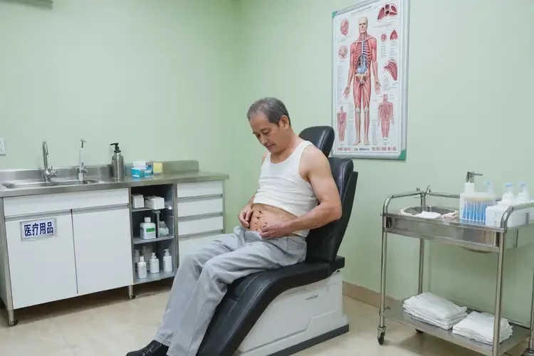 男人肚子上出現(xiàn)濕疹可不可以根治(圖2)