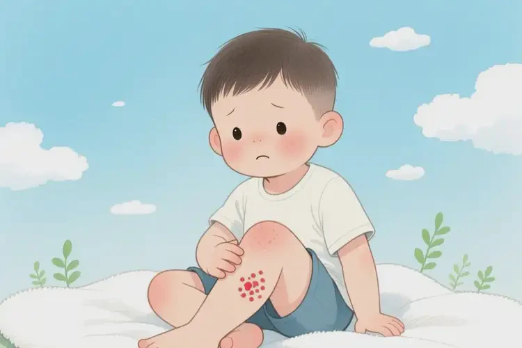 小兒小腿上出現(xiàn)濕疹可以治好嗎(圖4)