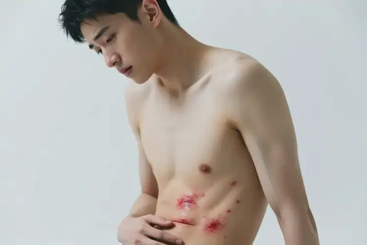 男性肚子上出現(xiàn)濕疹可以治好嗎(圖4)