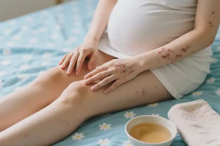 孕妇四肢偶尔长湿疹可以治好吗(图3)