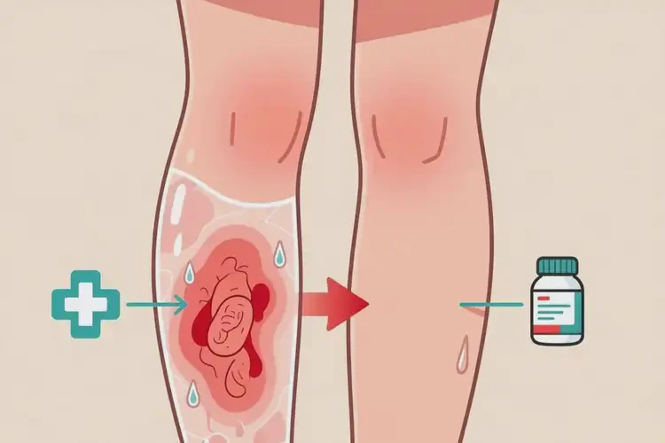 女性小腿上起湿疹可以治好吗(图3)