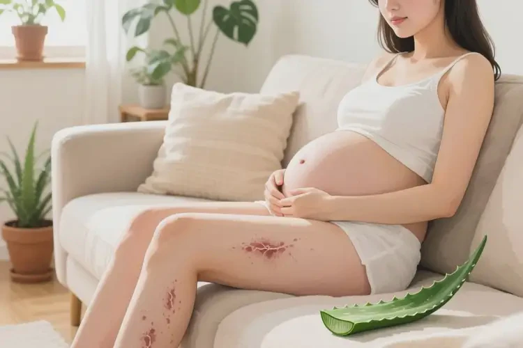 孕妇大腿上长湿疹可以治好吗(图4)