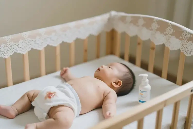 幼儿屁股上有湿疹可以治好吗(图1)