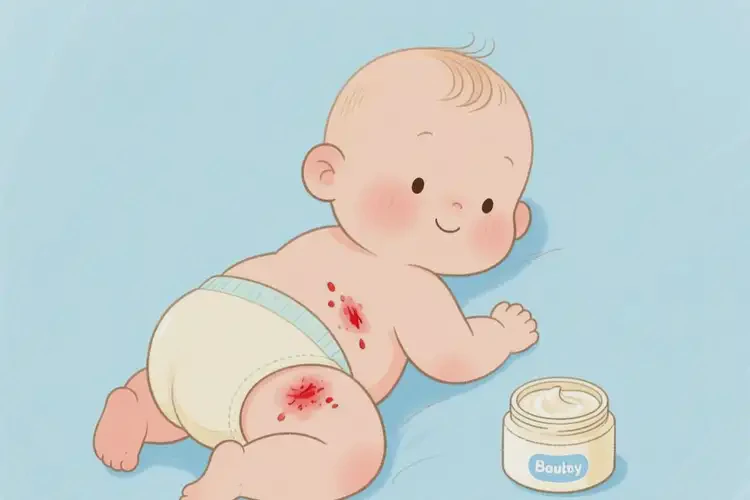 寶寶屁股上有濕疹可以治好嗎(圖3)