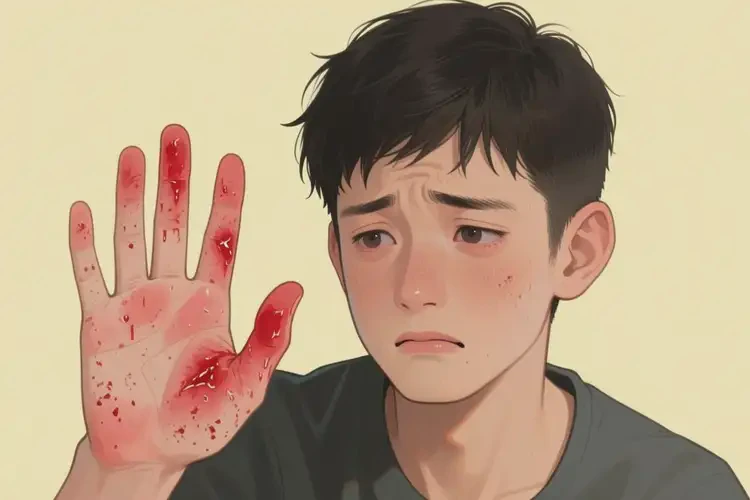 男生手上出濕疹可以治好嗎(圖4)