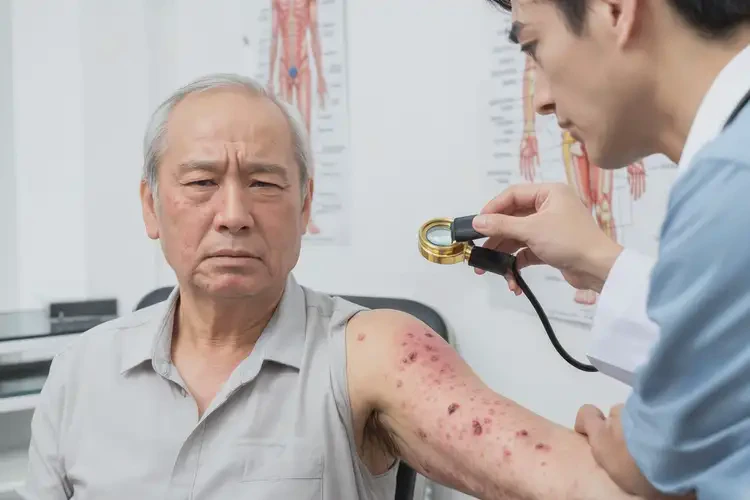 老年人身上容易起湿疹不管它会自己自愈吗(图4)