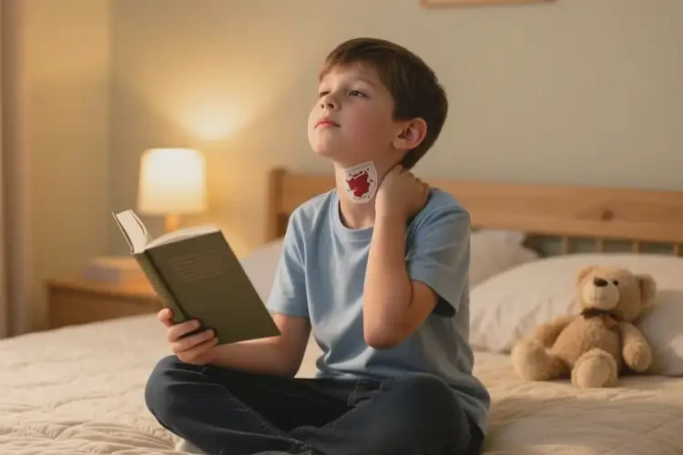 中学生脖子上容易长湿疹可以治好吗(图1)