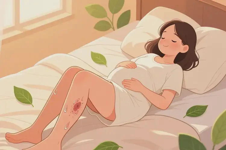 產(chǎn)婦大腿上出濕疹可以治好嗎(圖1)