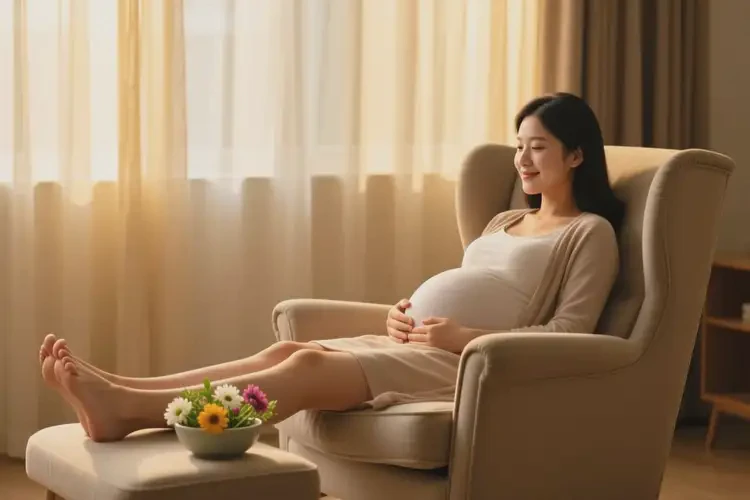 产妇脚上偶尔长湿疹可以治好吗(图1)