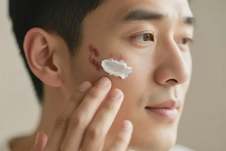 男人面部偶爾起濕疹可以治好嗎(圖3)