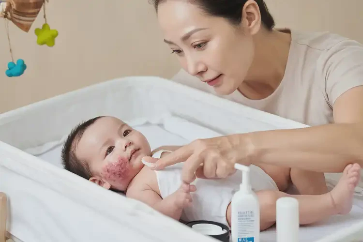 婴儿脖子有湿疹能治好吗(图3)