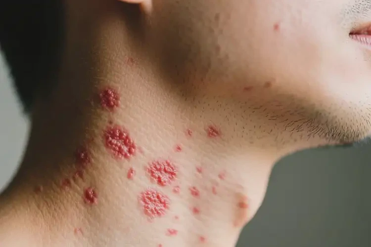 男性脖子偶爾長濕疹可以治好嗎(圖4)