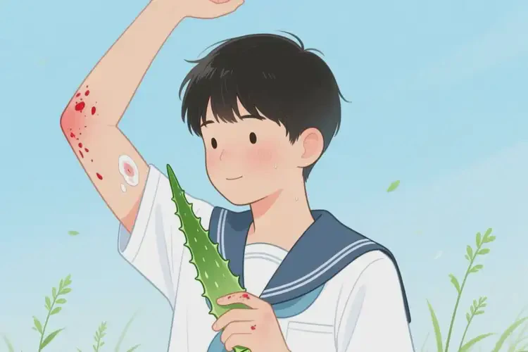 中學生手臂長濕疹可以治好嗎(圖4)