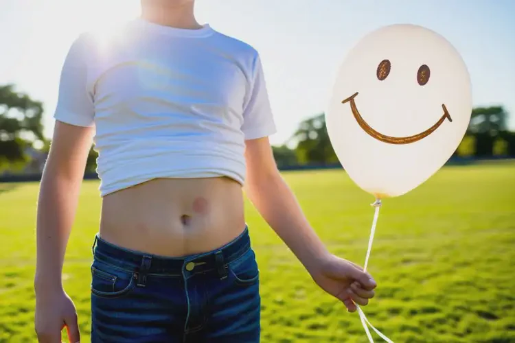 中学生肚子上容易起湿疹可以治好吗(图2)