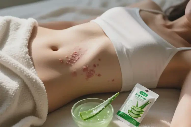 女人肚子經(jīng)常長濕疹可以治好嗎(圖1)