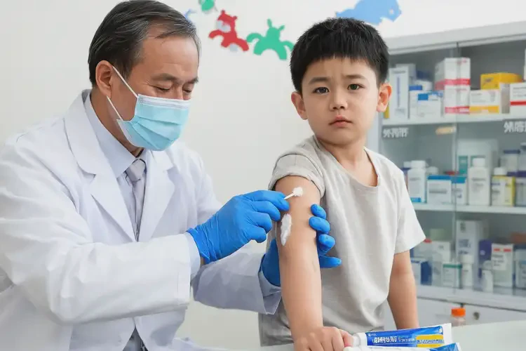 孩子肚子上出現(xiàn)濕疹能徹底自愈嗎(圖3)