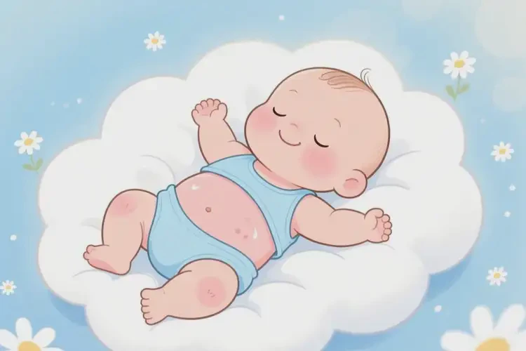 嬰兒肚子經(jīng)常起濕疹能治好嗎(圖4)