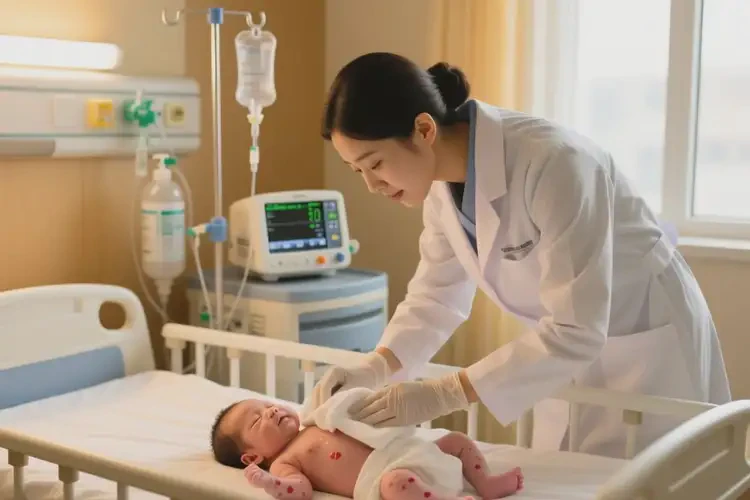 新生儿手臂上经常起湿疹可以治好吗(图4)