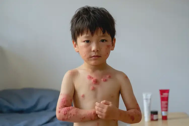 小兒身上偶爾起濕疹能靠自己自愈嗎(圖3)