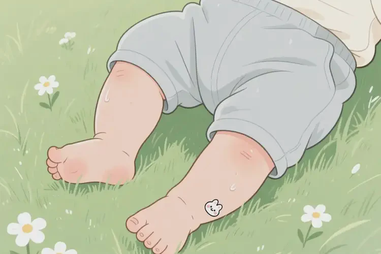 寶寶大腿上長(zhǎng)濕疹可以治好嗎(圖2)