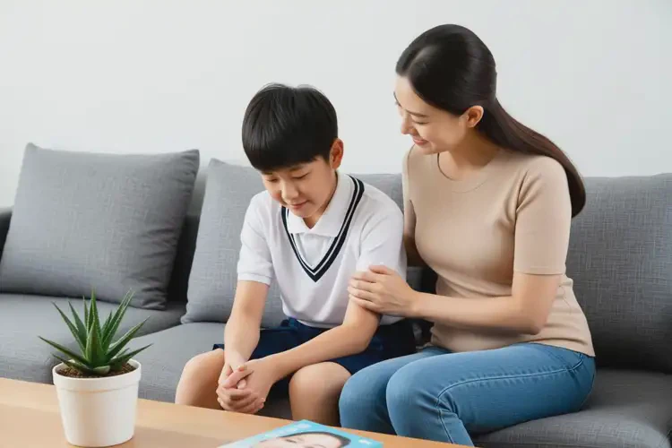 中学生身上起湿疹可以治好吗(图1)