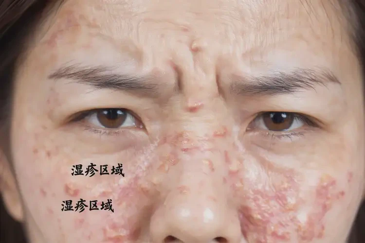 女性臉上偶爾起濕疹可以治好嗎(圖4)