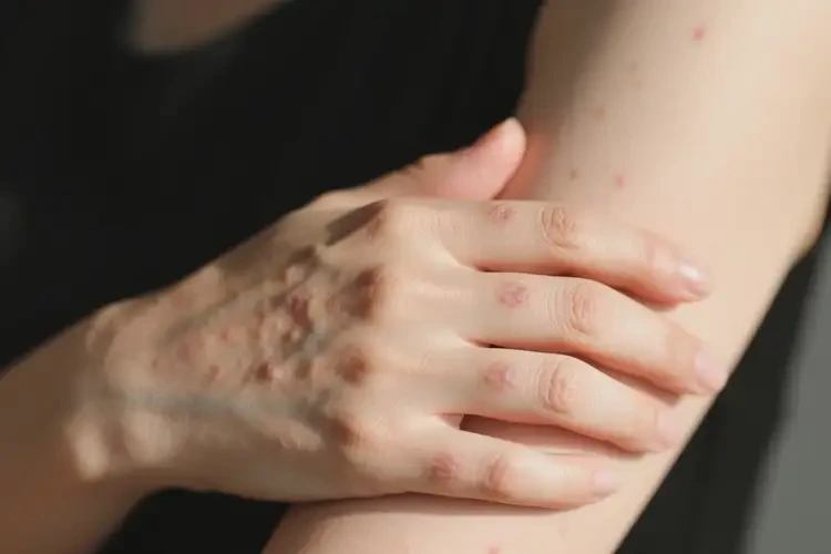 女人手臂上有濕疹可不可以根治(圖3)