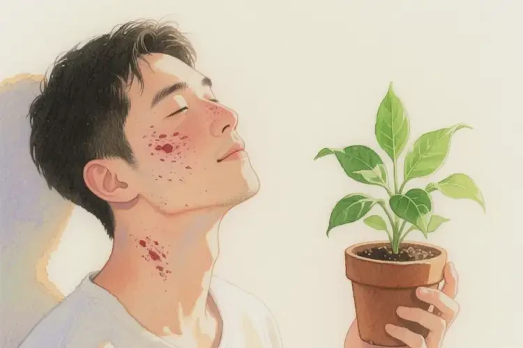 男性臉上經(jīng)常長(zhǎng)濕疹可以治好嗎(圖1)