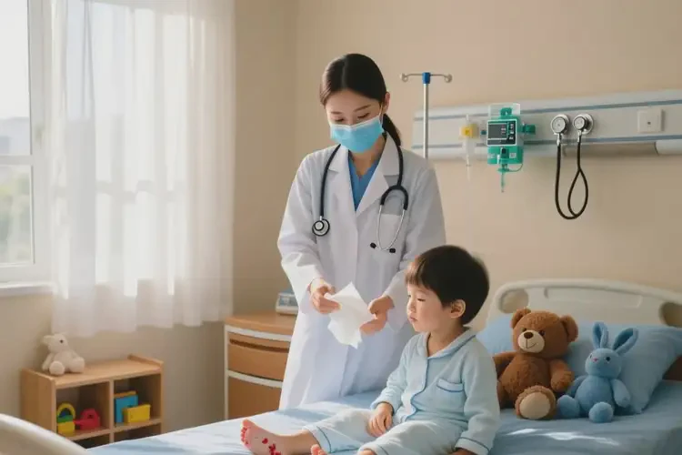 儿童脚上起湿疹可以治好吗(图1)